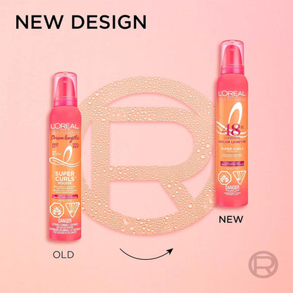 L'Oréal Paris Hair Expertise Dream Lengths Heat Slayer Haarserum, Hitzeschutz Spray für Haare, Leave-In Anti-Frizz, 130ml (Verpackung kann variieren)