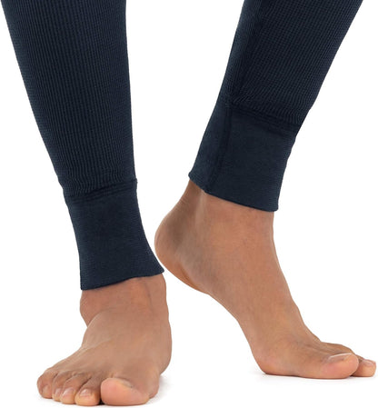 Fruit of the Loom Herren Premium Waffel-Thermo-Unterwäsche lange Unterhose aus recyceltem Material (1er-, 2er-, 3er- und 4er-Pack)