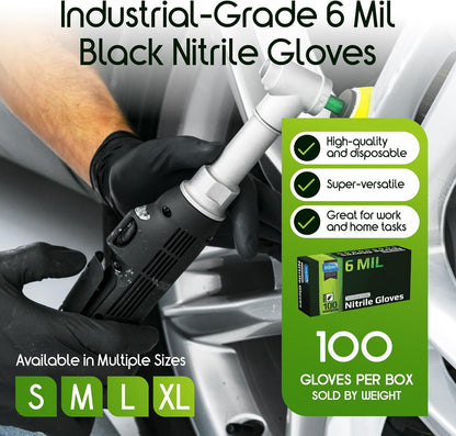 Inspire Black Nitrile Gloves: The Ultimate Protection for Medical and Industrial Use