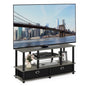 Furinno TOMI TV Stand, 5-Cube Entertainment Center with Open Shelf, Reversible TV Console, for Living Room, Bedroom, Home Office, Green