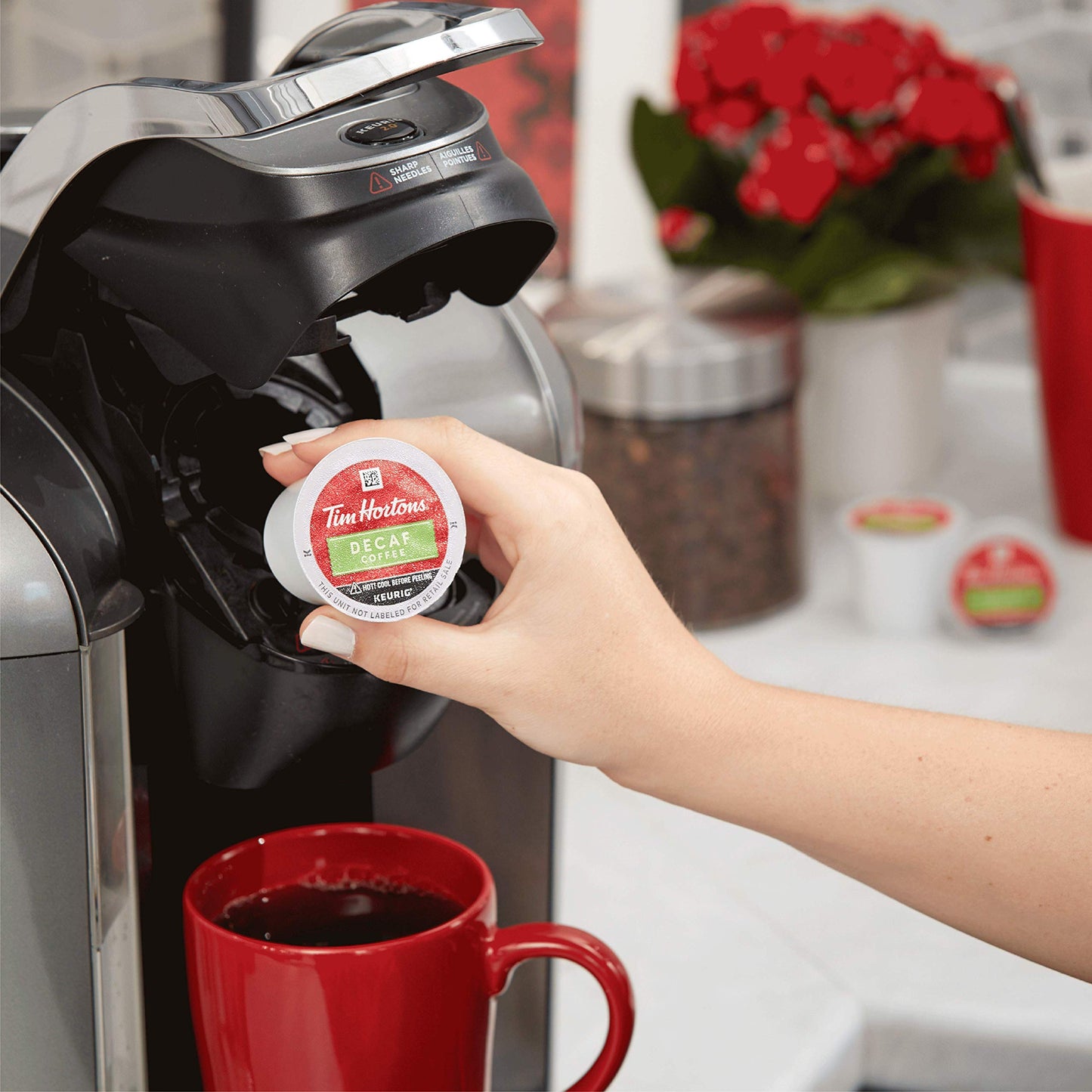 Tim Hortons Einzelportionskaffee, Originalmischung, K-Cup Pods für Keurig Kaffeemaschinen (30 K-Cups)