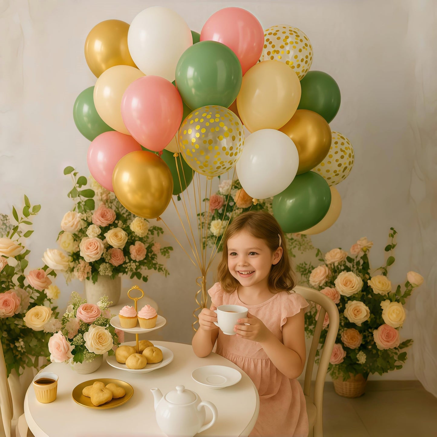 Pastellrosa und lilafarbene Ballons, 12-Zoll-Metallic-Lila-Flieder-Pink-Konfetti-Ballon-Set für Mädchen, Frauen, Kpop, Schmetterling-Geburtstag, Babyparty, Brautparty, Hochzeit, Prinzessin, Disco, Musikparty-Dekorationen