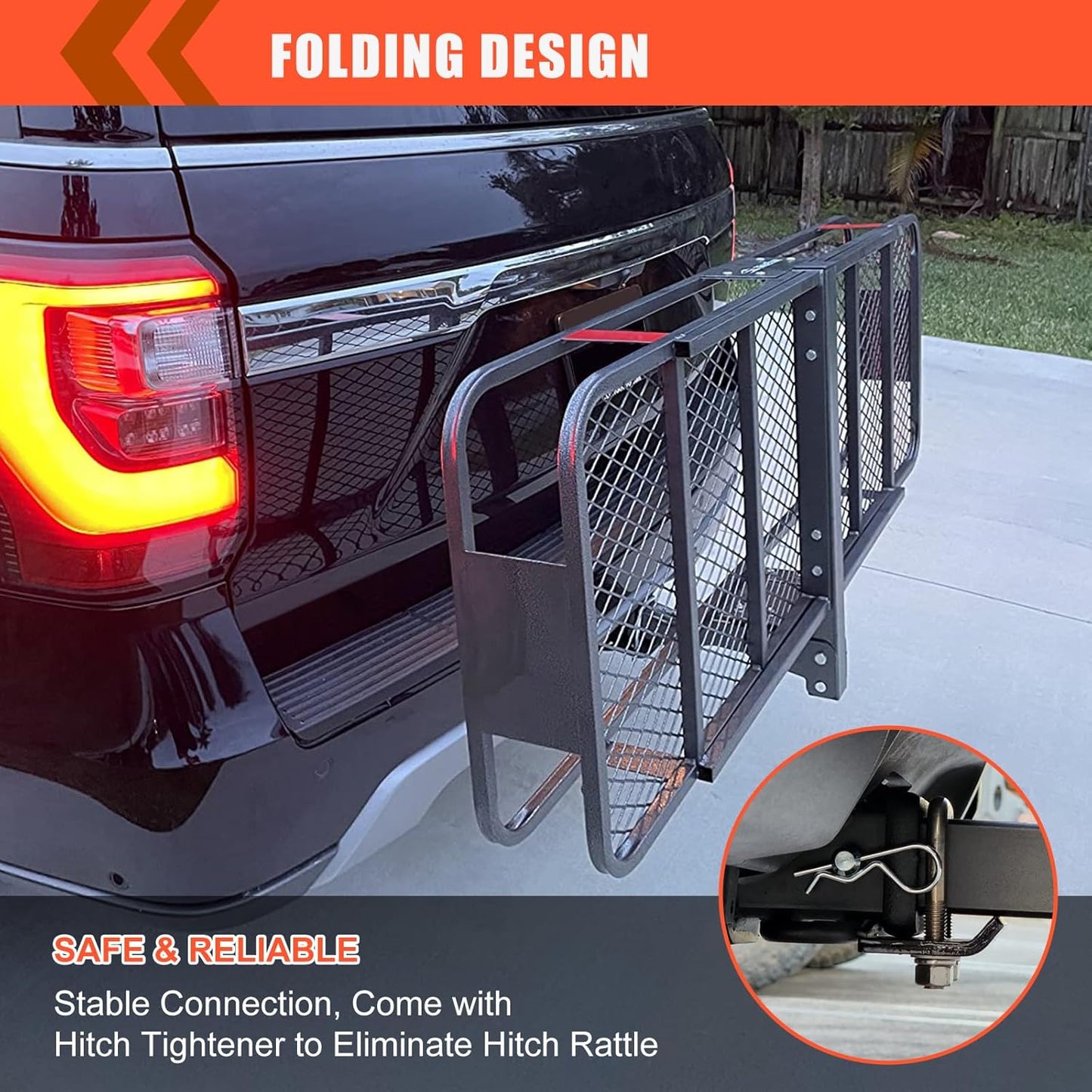 Hitch Mount Cargo Carrier Basket Review: Expand Your Vehicle's Storage