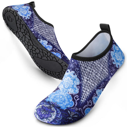 SIMARI Water Shoes for Women Men Swim Aqua Socks Beach Pool Essentials Barefoot Surf River Boat Kayak Sea Yoga Sand Exercise Sport Accessories Breathable Quick-Dry Adult Youth Kid Size SWS001