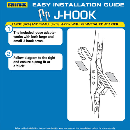 Rain-X 820149 WeatherBeater Wiper Blades, 22" Windshield Wipers (Pack of 2), Automotive Replacement Windshield Wiper Blades That Meet Or Exceed OEM Quality And Durability