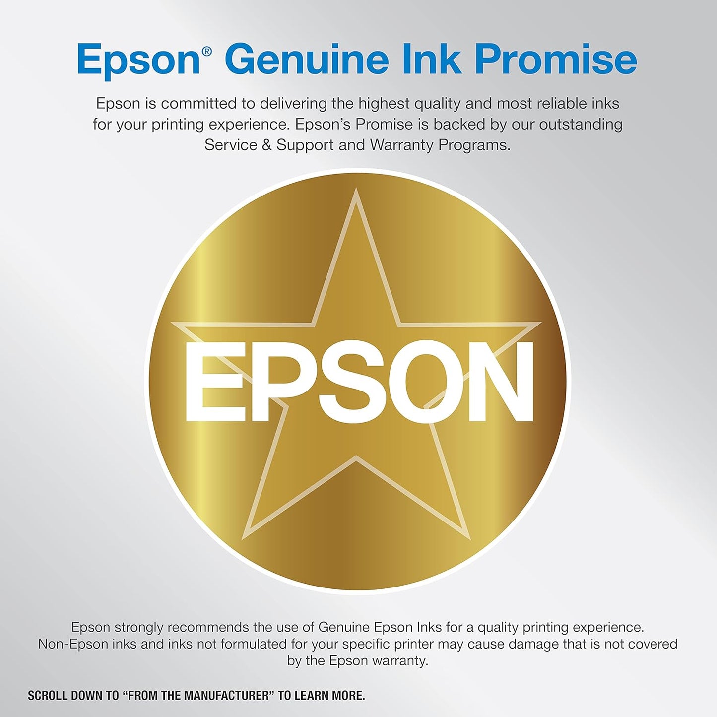 Epson EcoTank ET-2800 Wireless Color All-in-One Cartridge-Free Supertank with Scan and Copy, The Ideal Basic Home Printer - White