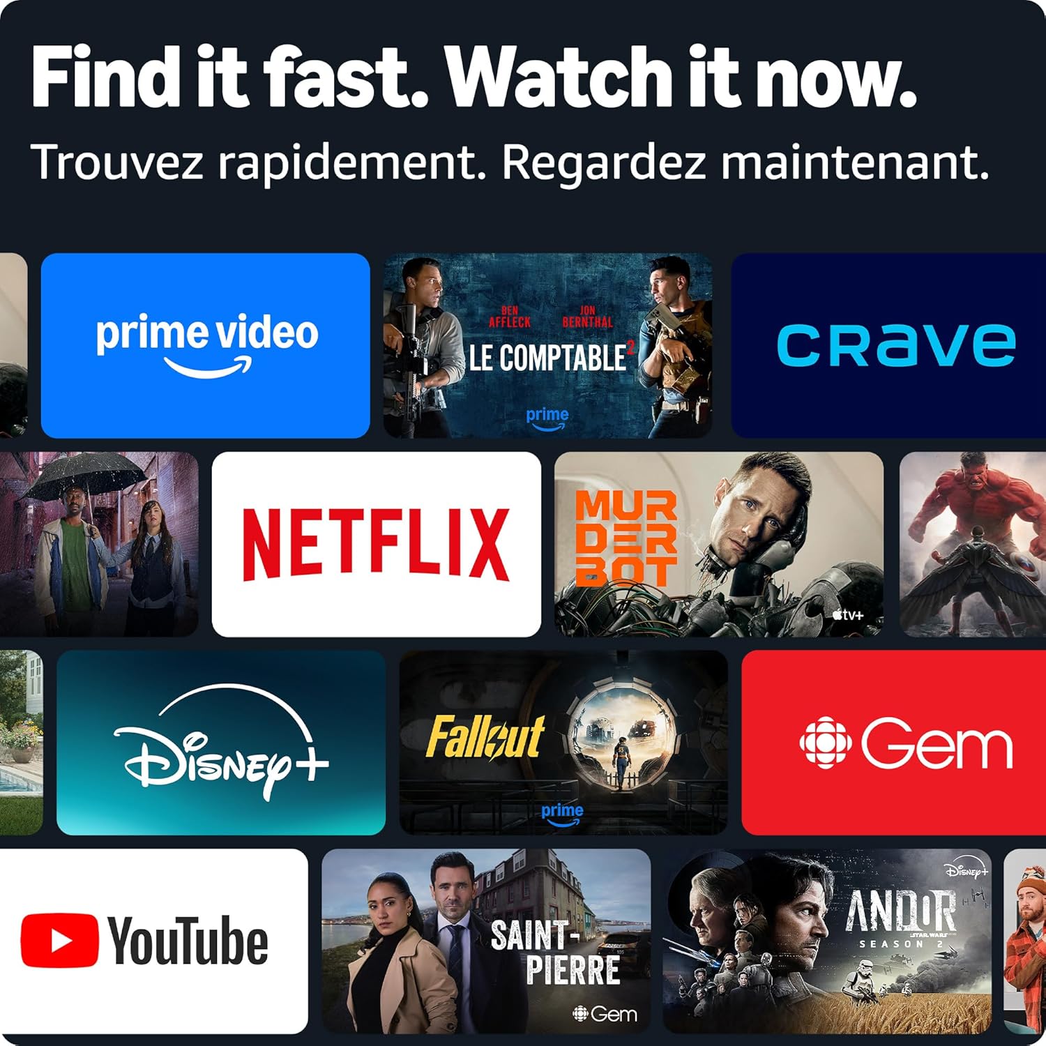 Amazon Fire TV Stick 4K Plus (newest model), streaming device, hundreds of thousands of movies and TV episodes, supports Wi-Fi 6, watch free & live TV, Designed for Alexa+