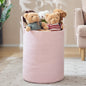 Woven Rope Laundry Hamper Basket by YOUDENOVA, 72L Tall Luandry Basket, Baby Nursery Hamper for Blanket Storage in Bedroom-Large-Jute
