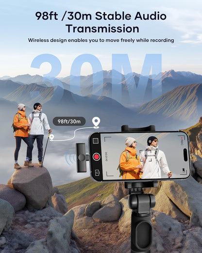 Wireless Microphone for iPhone, iPad, and Android - A Game Changer for Content Creators