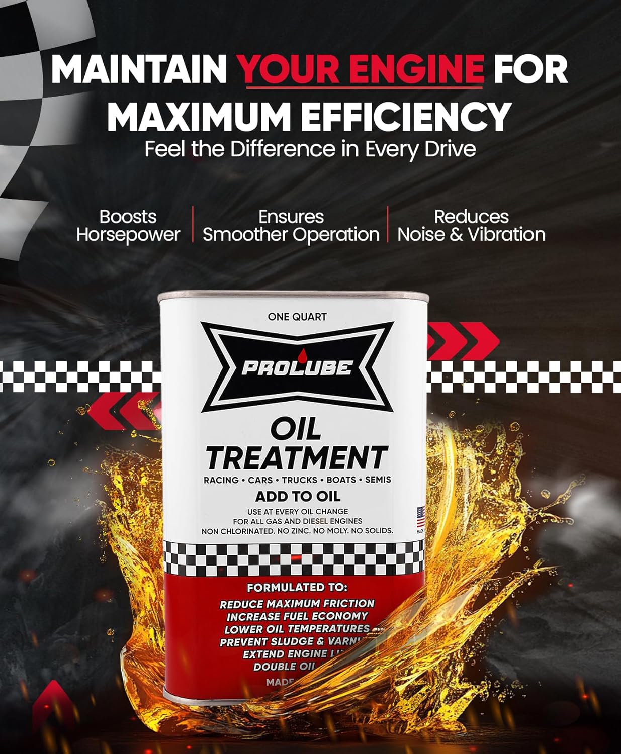 Prolube Oil Treatment: Boost Your Engine's Performance and Save on Fuel