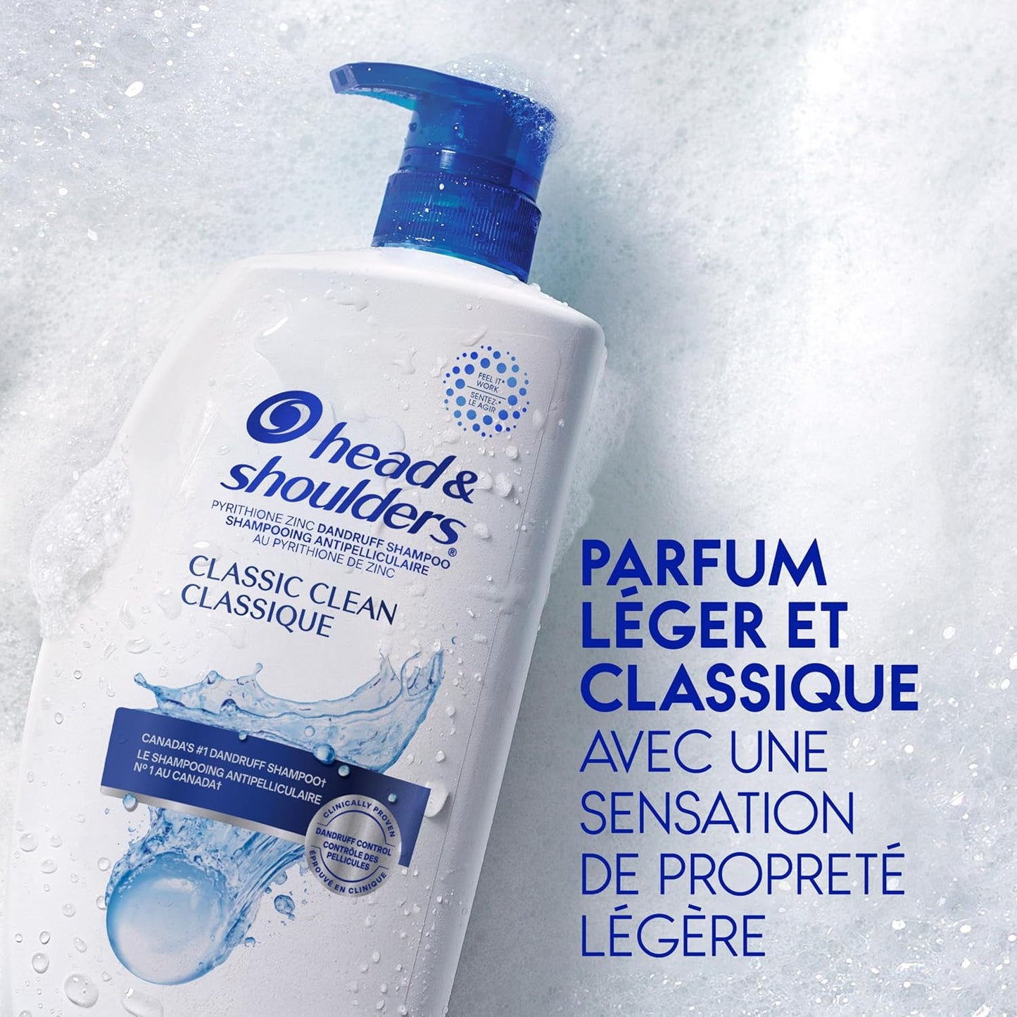 Head & Shoulders Classic Clean Anti-Schuppen Shampoo, 835 ml