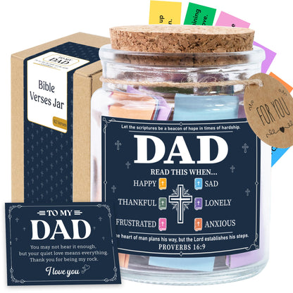 Read This When Bible Verses Jar – Birthday Gifts for Women, Christian Gifts for Women, Graduations Gift for Her, Fathers Day Gift