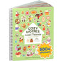 CUPKIN Animals Habitat 500+ Kids Sticker Book Toddler Airplane Travel Activity Coloring and Sticker Book, Road Trip Essentials, 12 Coloring Pages + 12 Scenes for Ages 2–8 Years
