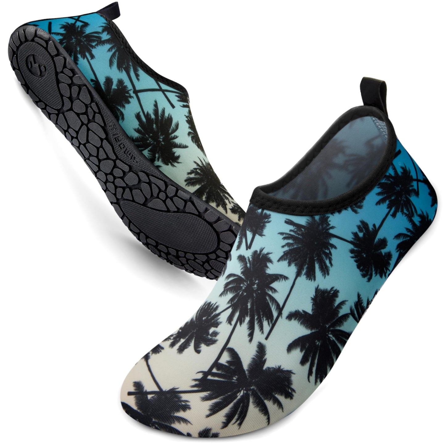 SIMARI Water Shoes for Women Men Swim Aqua Socks Beach Pool Essentials Barefoot Surf River Boat Kayak Sea Yoga Sand Exercise Sport Accessories Breathable Quick-Dry Adult Youth Kid Size SWS001