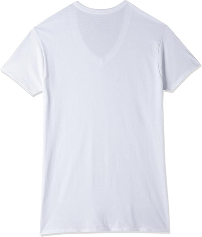 Fruit of The Loom Men's 6-Pack Stay Tucked V-Neck T-Shirt