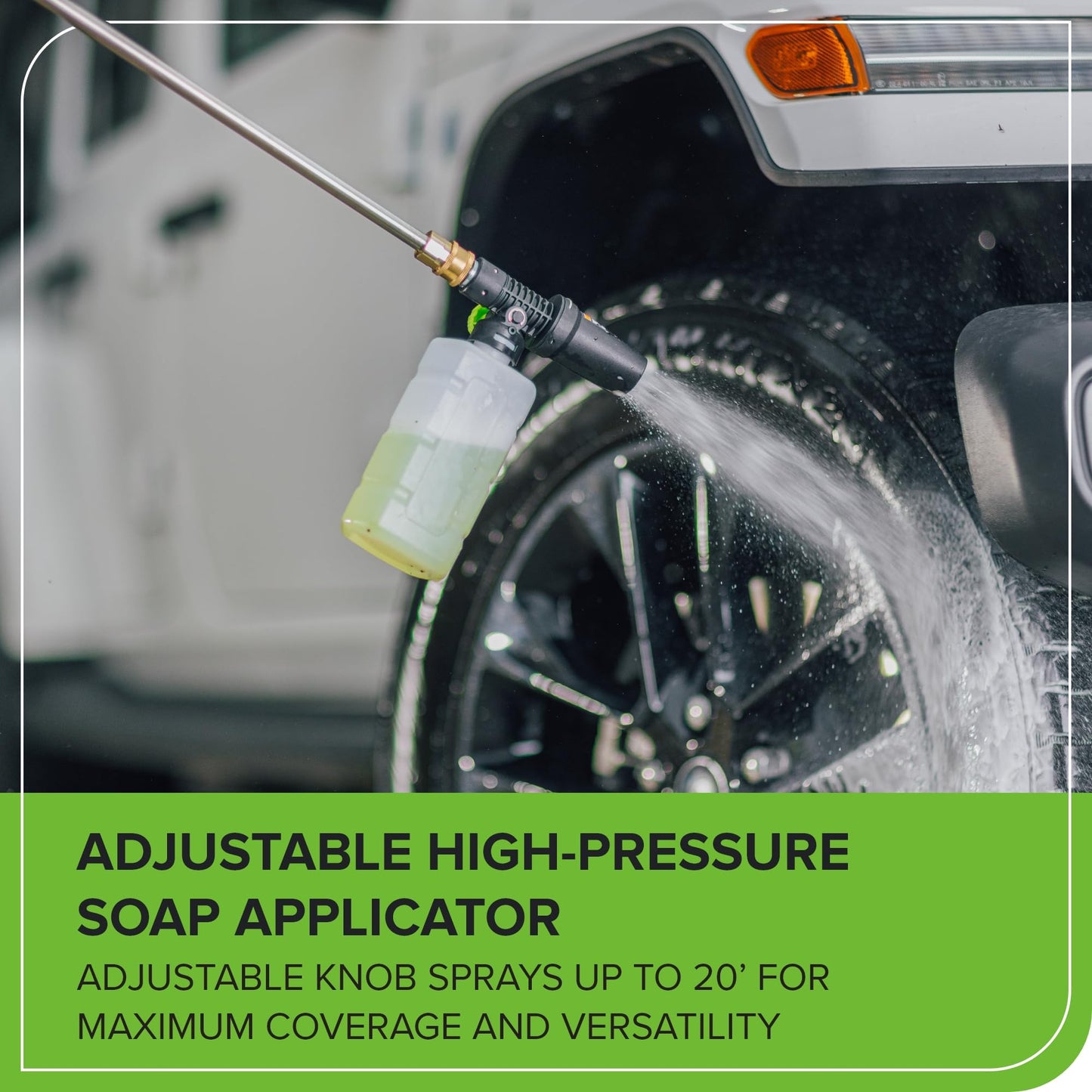 Greenworks 1800 PSI (1.1 GPM) Electric Pressure Washer PWMA Certified
