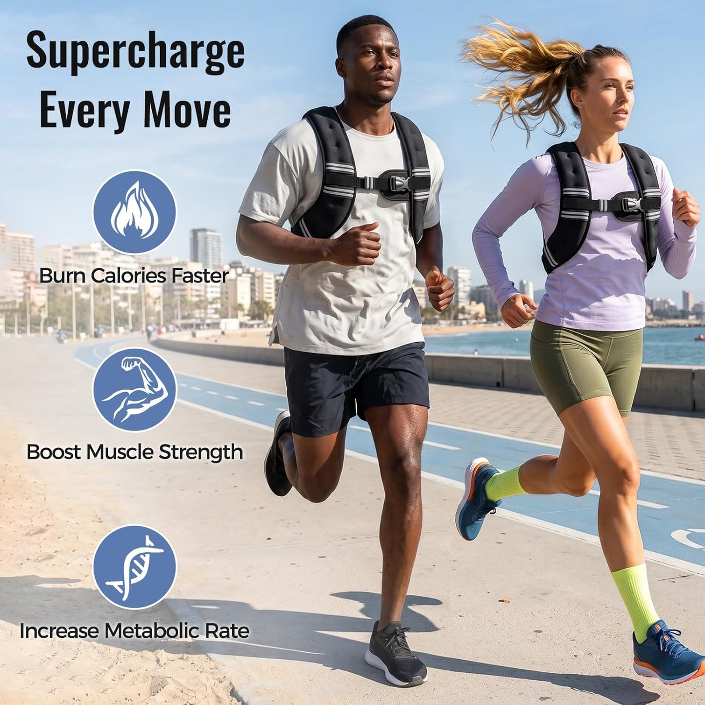 Take Your Workouts to the Next Level with the Zeerun Weighted Vest