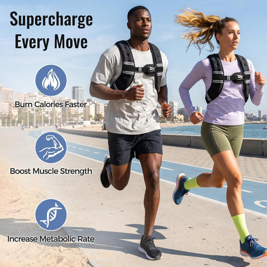 Take Your Workouts to the Next Level with the Zeerun Weighted Vest