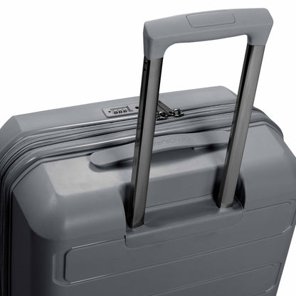 Traveler's Choice Pagosa Hardshell Expandable Luggage with Spinner Wheels, Slate Blue, 3-Piece Set (22/27/30)