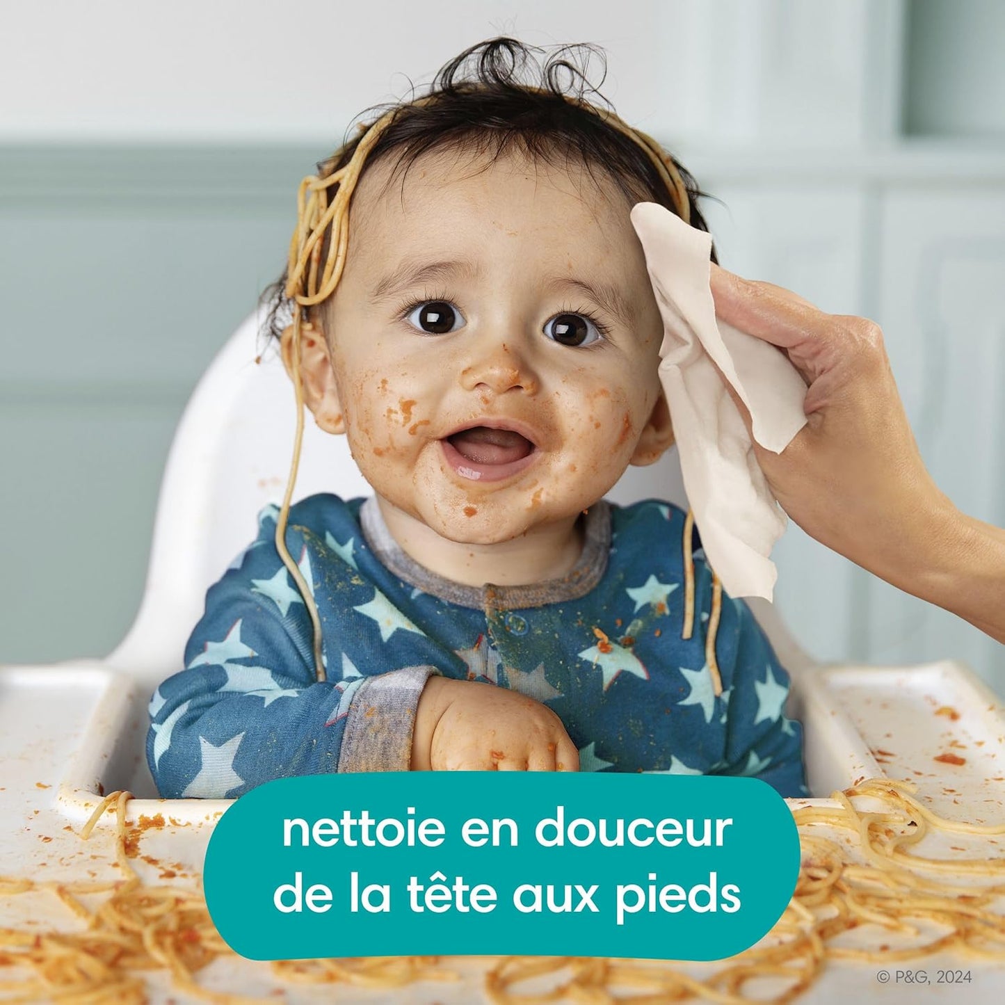 Pampers Complete Clean Baby Wipes - Fresh Scent 3X Pop-Top Packs 216 Count