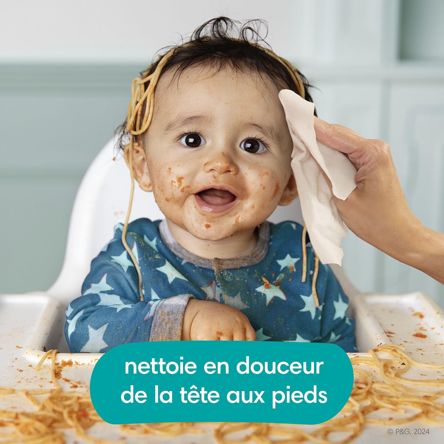 Pampers Complete Clean Baby Wipes - Fresh Scent 3X Pop-Top Packs 216 Count