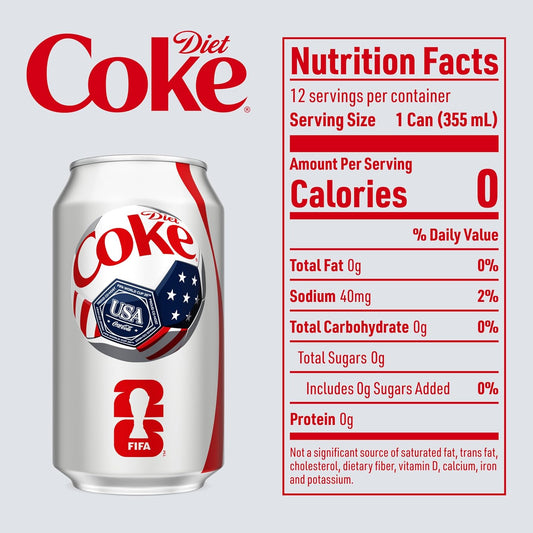 Diet Coke Soda Soft Drinks: A Refreshing, Zero-Calorie Classic