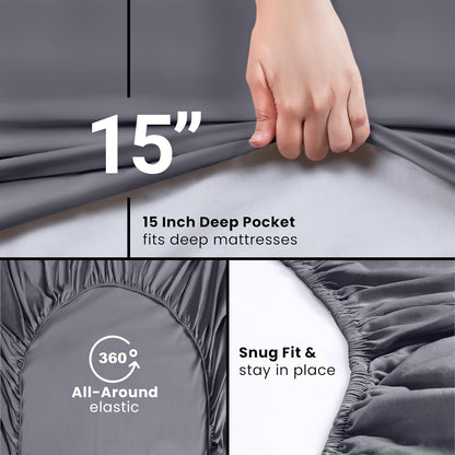 Utopia Bedding Full/Double Fitted Sheet Review: Soft, Breathable, and Durable