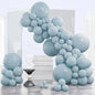 PartyWoo White Balloons 140 pcs Different Sizes of 18 12 10 5 Inch White Balloons Arch Kit Garland for Wedding Baby Shower Birthday Bridal Shower Graduation Engagement Party Decorations White-Y13