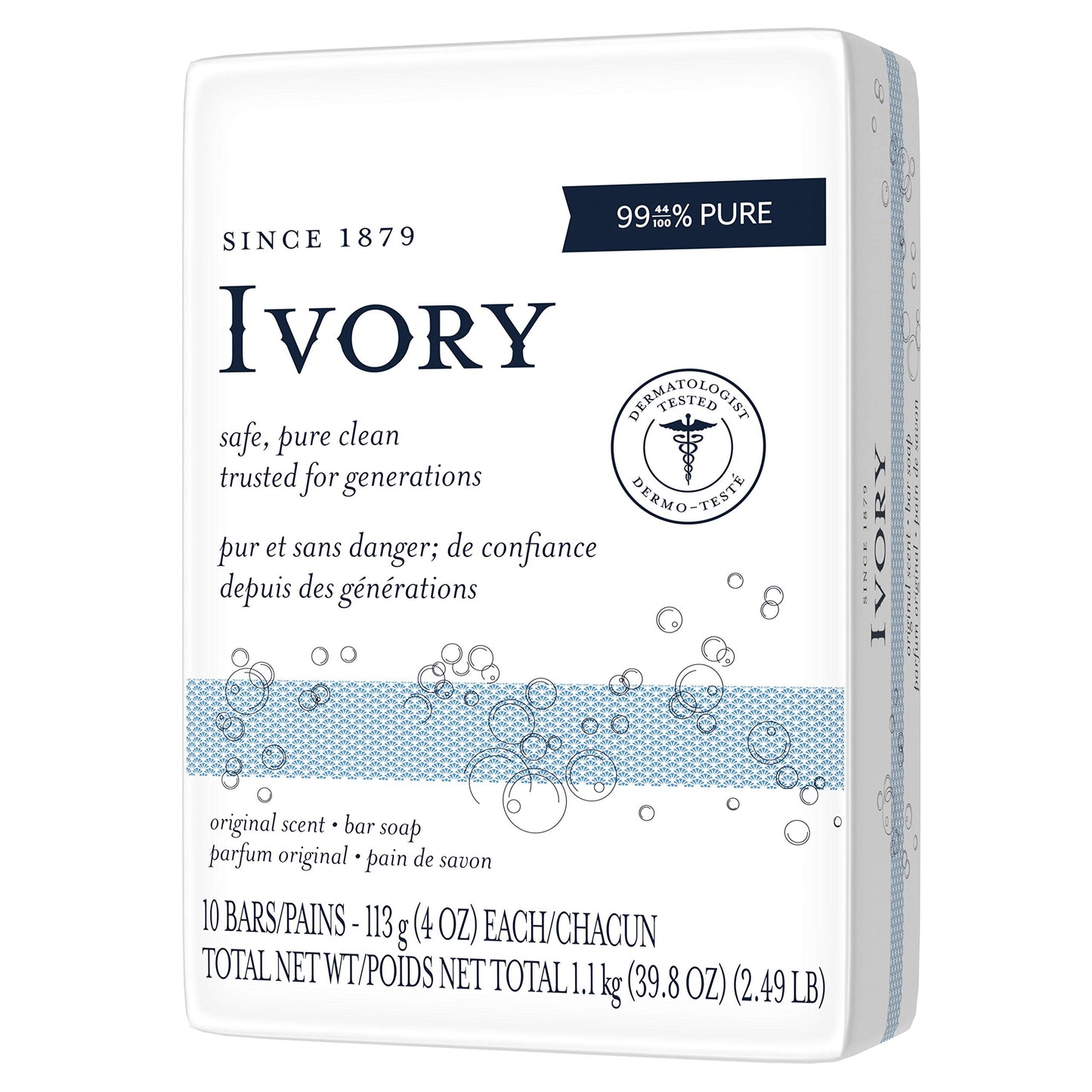 Ivory Original 24-Count: Bath Size Bars 4 Oz