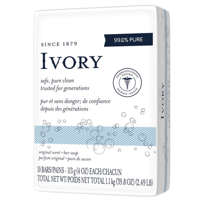 Ivory Original 24-Count: Bath Size Bars 4 Oz