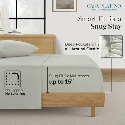 Casa Platino 100% Egyptian Cotton Sheets: The Ultimate Sleep Experience