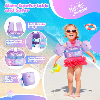 NEMONE Toddler Swim Vest: A Fun and Safe Way for Kids to Learn Swimming