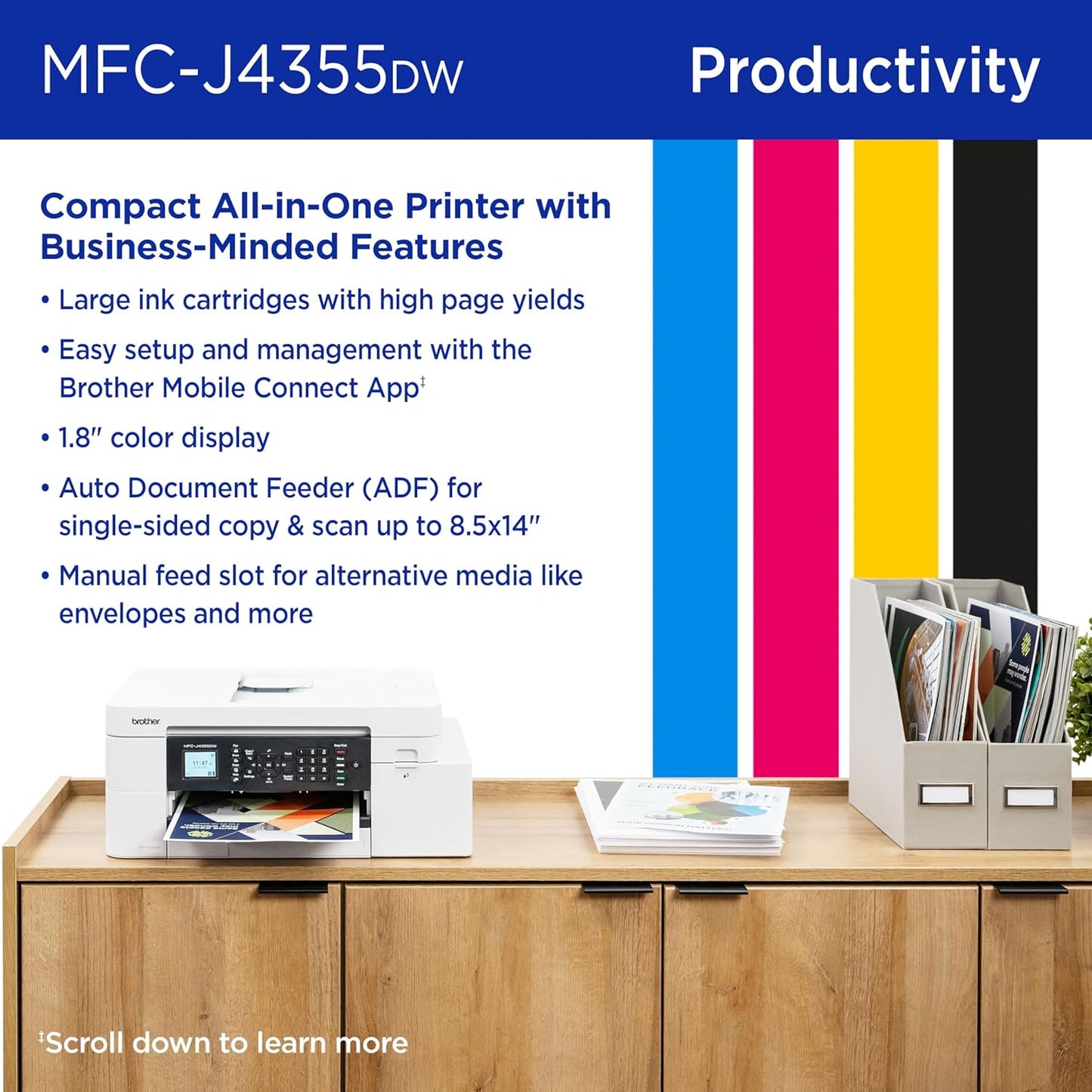 Brother INKvestment 4355: A Solid All-in-One Printer for Home Offices