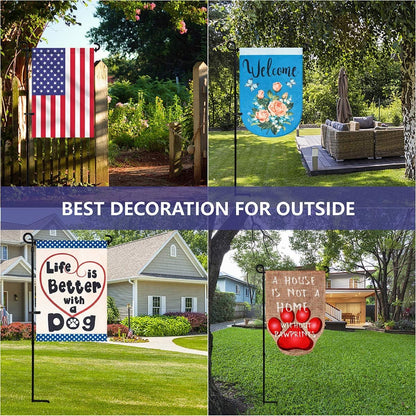 YEAHOME Garden Flag Holder Stand Review: A Sturdy and Stylish Addition to Your Outdoor Space