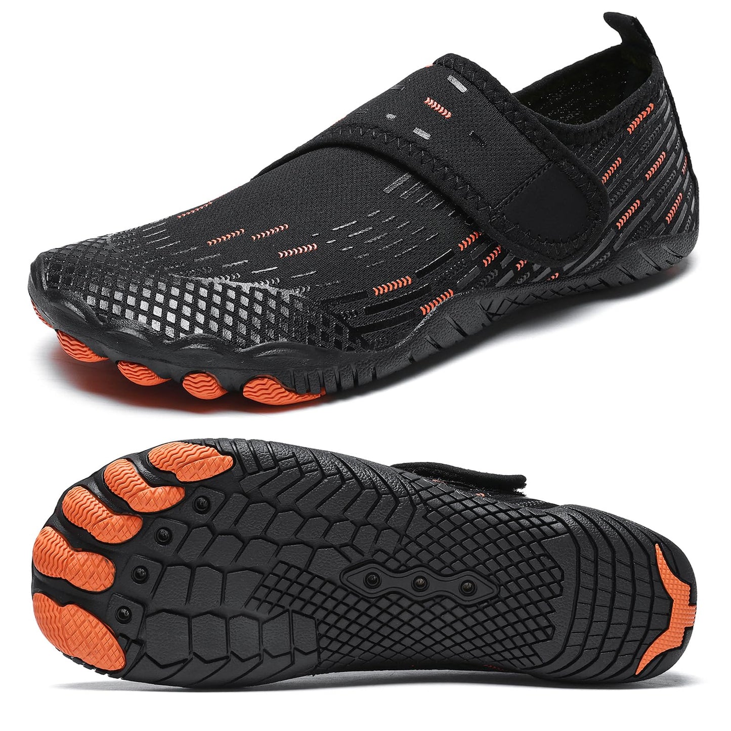 Water Shoes Mens Womens Quick-Dry Barefoot Swim Beach Pool Shoes Aqua Yoga Socks for Hiking Walking Diving Surf Outdoor Water Sports