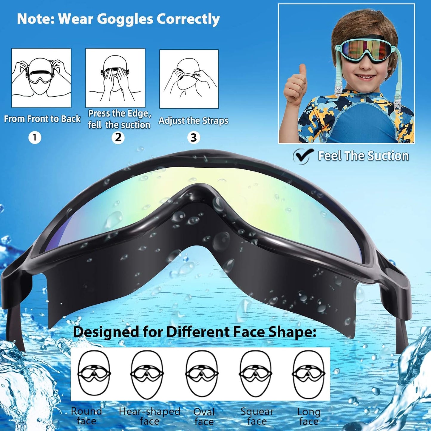 Kids' Swimming Goggles That Actually Work