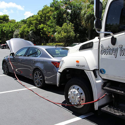 Energizer Starthilfekabel für Autobatterie, robuste Kfz-Überbrückungskabel zum Starten leerer oder schwacher Batterien mit Tragetasche (4,88 m (6 Gauge))