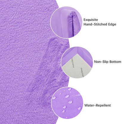 Huloo Sleep Ultra Soft Baby Spielmatte für den Boden, 3,3 cm dicke Elasti-Foam 127x127 cm Laufgittermatte für Kleinkinder, rutschfeste Rückseite, sicher zum Krabbeln und für die Bauchlage, Tatami-Stil (Dunkelgrau)