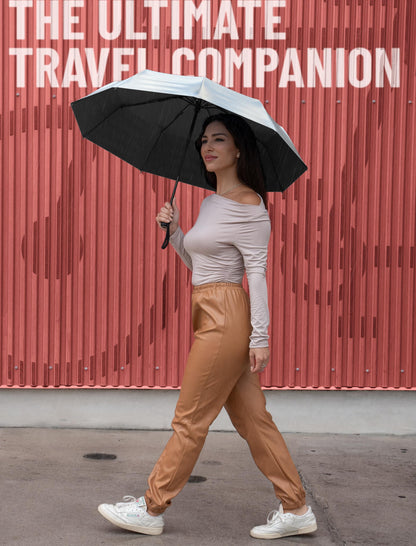 Repel Windproof Travel Umbrella - Compact & Withstands Winds up to 100MPH , Strongest Premium Auto Folding Umbrella for Rain and Sun - Durable, Light & Portable for Women & Men , Fits Backpack & Cars