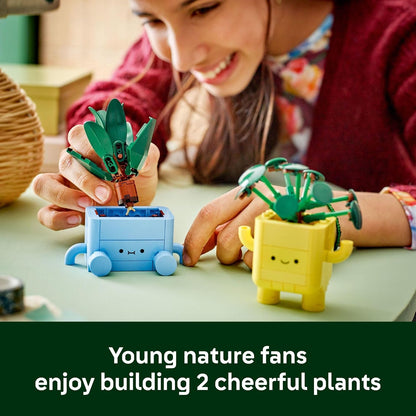 LEGO Botanicals Happy Plants Building Toy