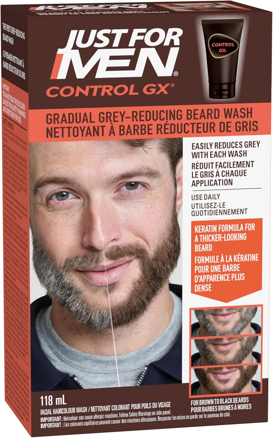 118 ml (Pack of 1)Beard Wash