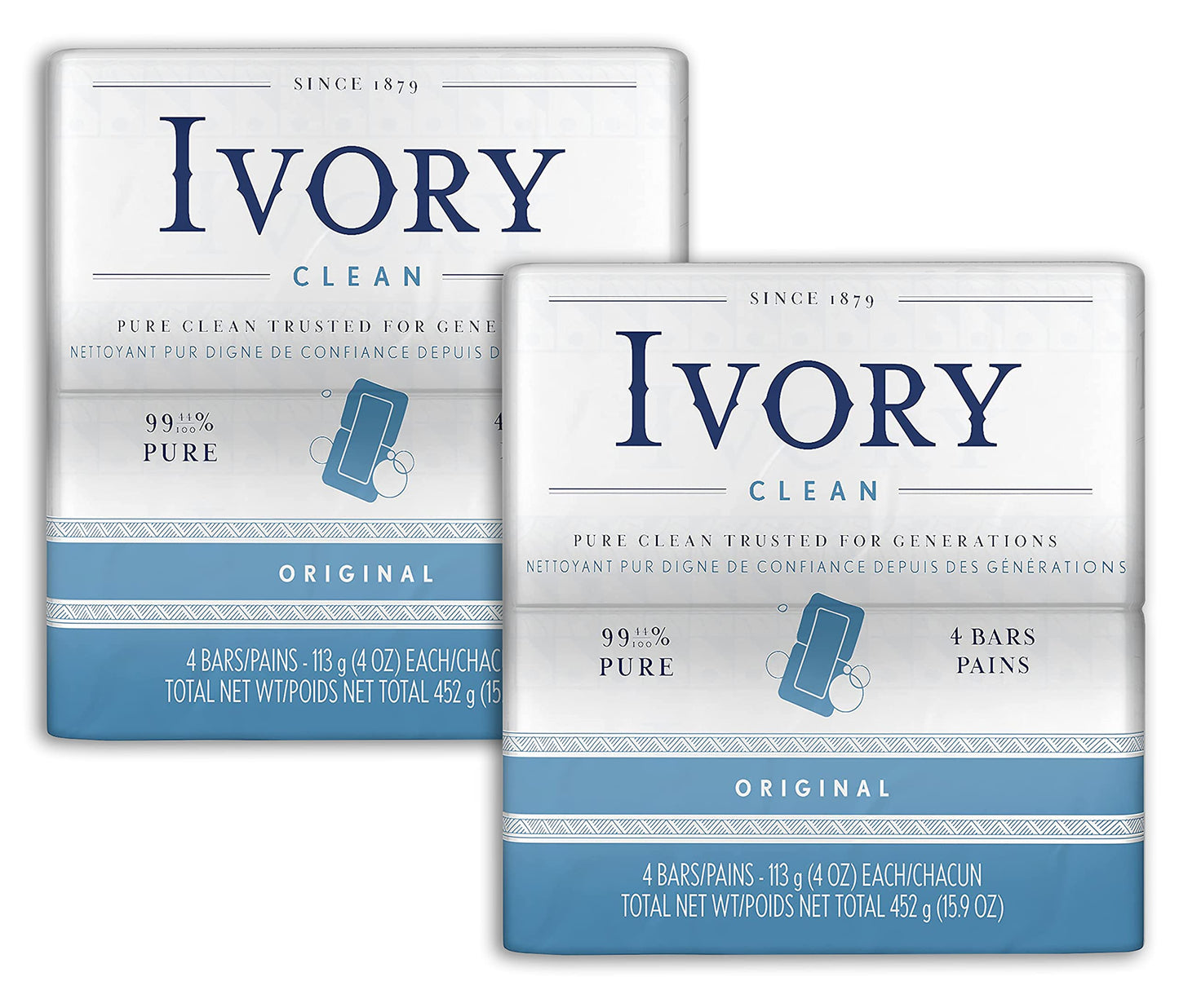 Ivory Original 24-Count: Bath Size Bars 4 Oz