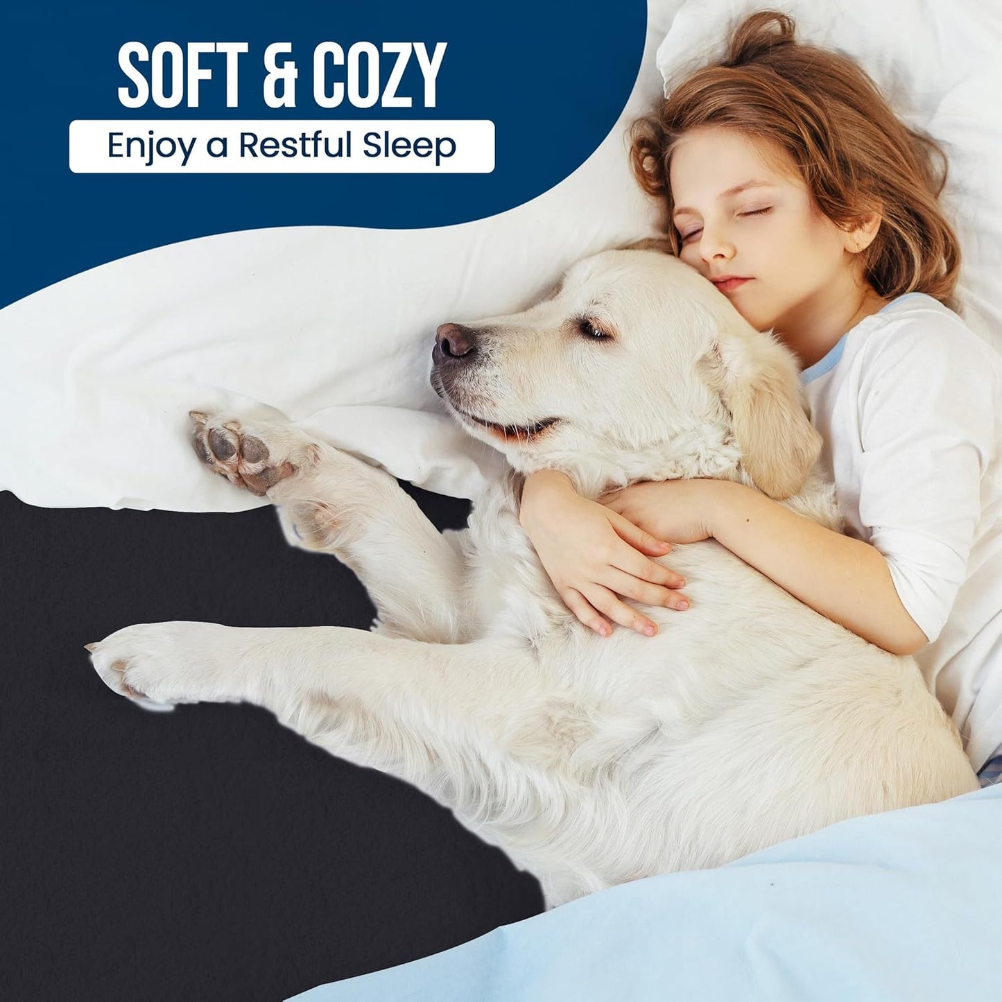 Utopia Bedding Wasserdichter Matratzenschoner für Doppelbetten/Full Size, Premium Frottee Matratzenbezug 200 g/m², Atmungsaktiv, Spannbetttuch-Stil mit dehnbaren Taschen (Weiß)