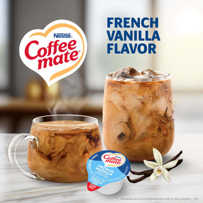 Nestlé Coffee mate Kaffeeweißer, Original, flüssige Einzelportionen, milchfrei, ungekühlt, 0,375 fl oz Becher (360er Pack)
