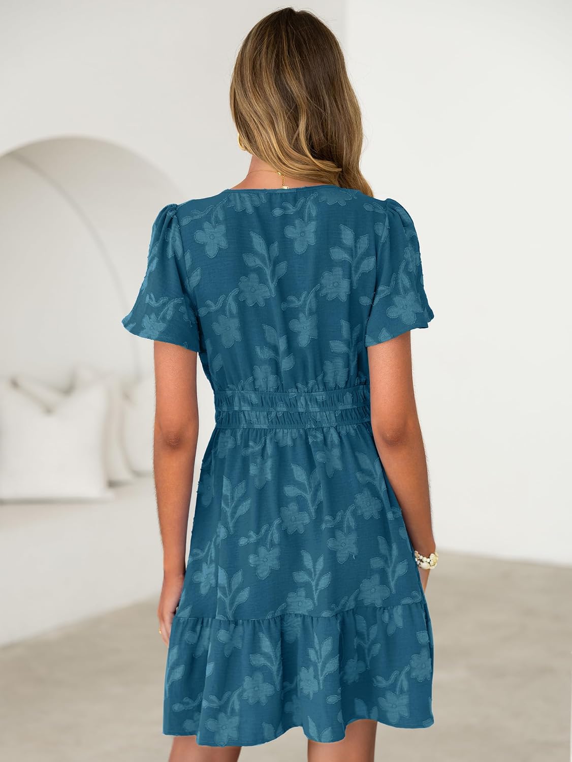 Simplee Womens Summer Floral Dress - A Perfect Blend of Style and Comfort