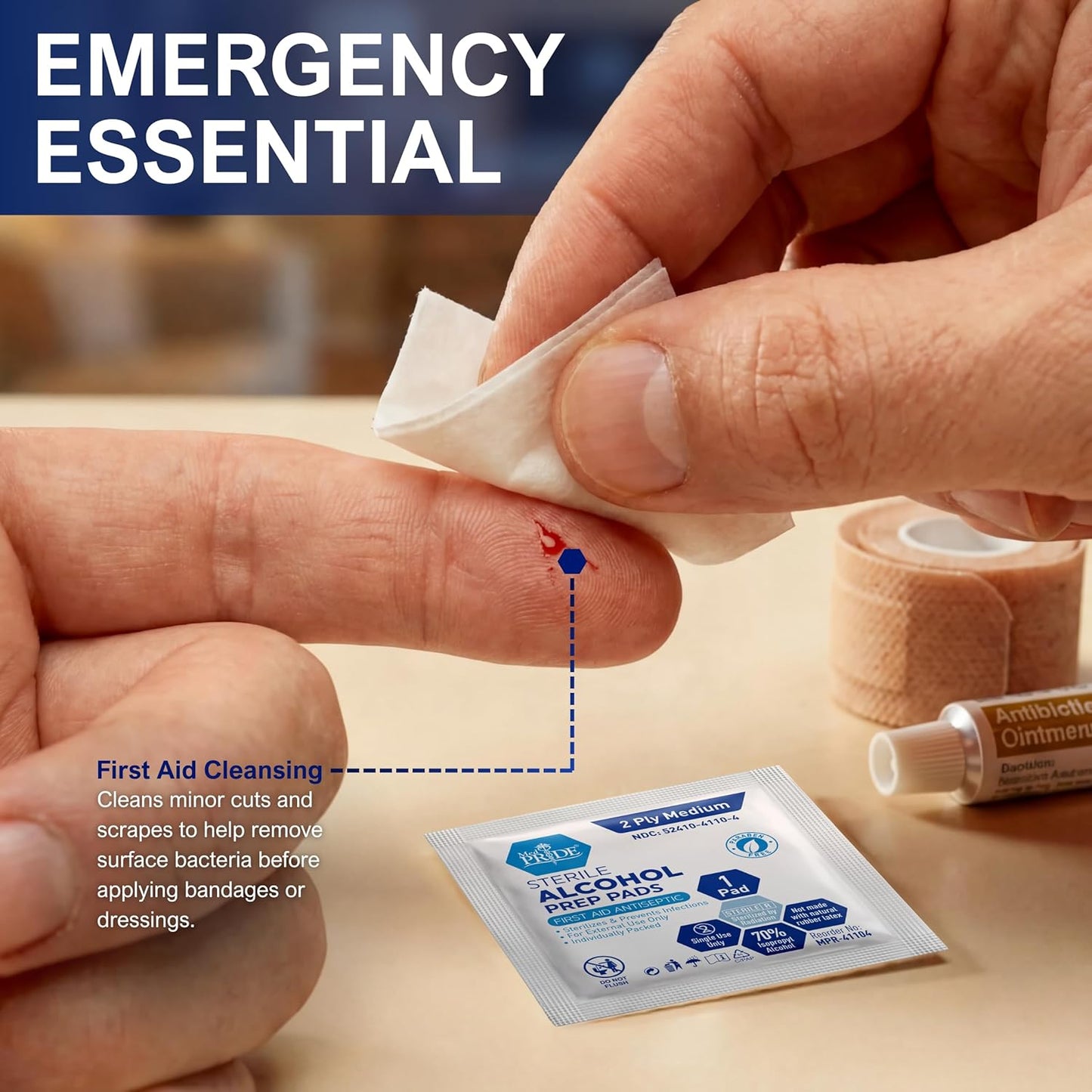 MED PRIDE Sterile Alcohol Prep Pads: A Must-Have for Sanitization Needs