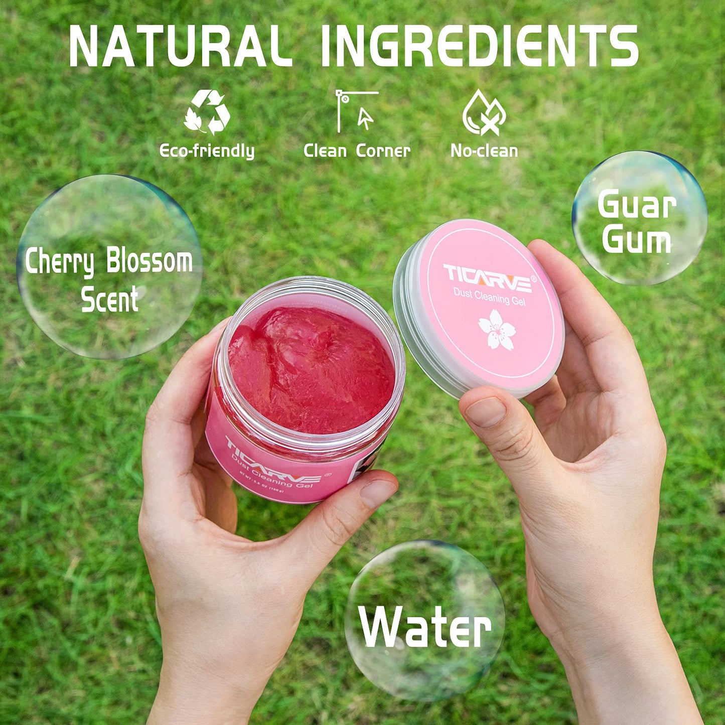 TICARVE Car Cleaning Gel Car Detailing Putty Car Cleaning Putty Gel Auto Detailing Tools Car Interior Cleaner Car Cleaning Kits Cleaning Slime Car Assecories Keyboard Cleaner Rose