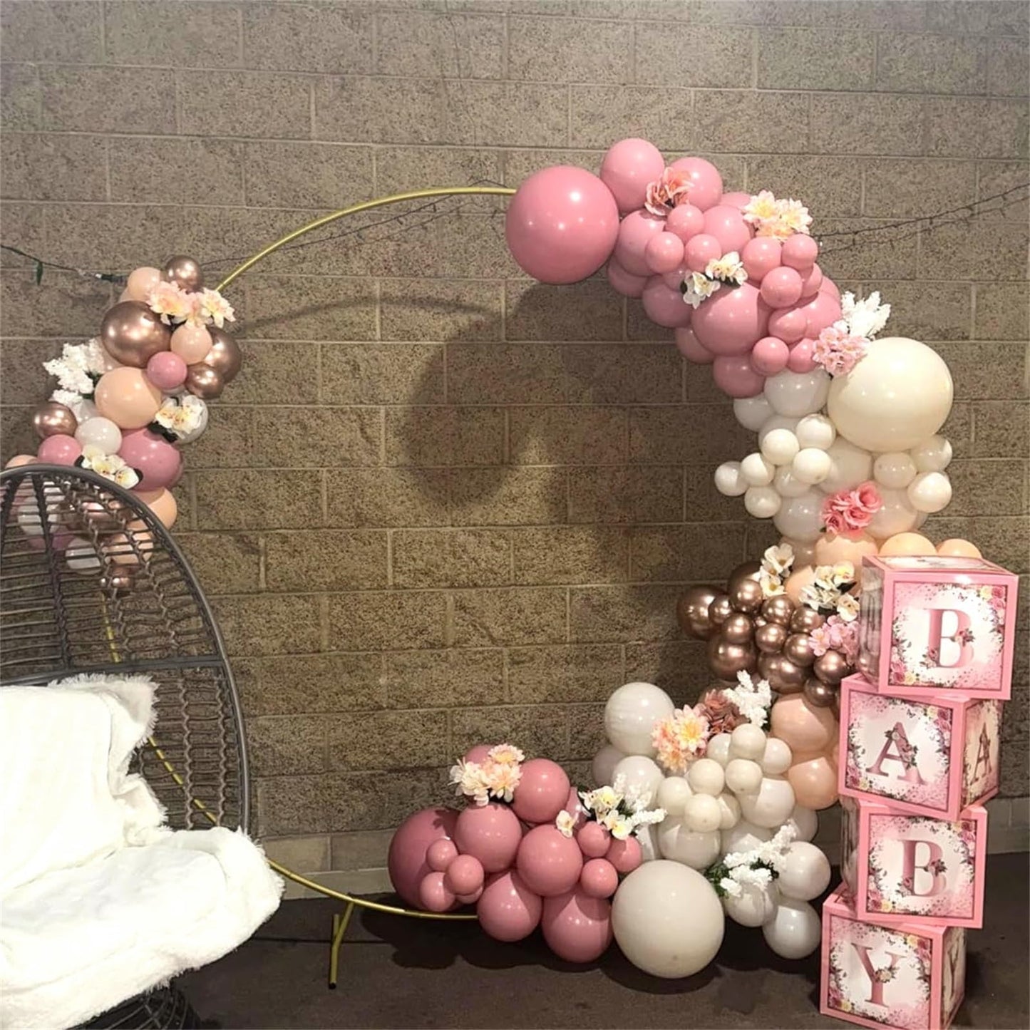Pastellrosa und lilafarbene Ballons, 12-Zoll-Metallic-Lila-Flieder-Pink-Konfetti-Ballon-Set für Mädchen, Frauen, Kpop, Schmetterling-Geburtstag, Babyparty, Brautparty, Hochzeit, Prinzessin, Disco, Musikparty-Dekorationen