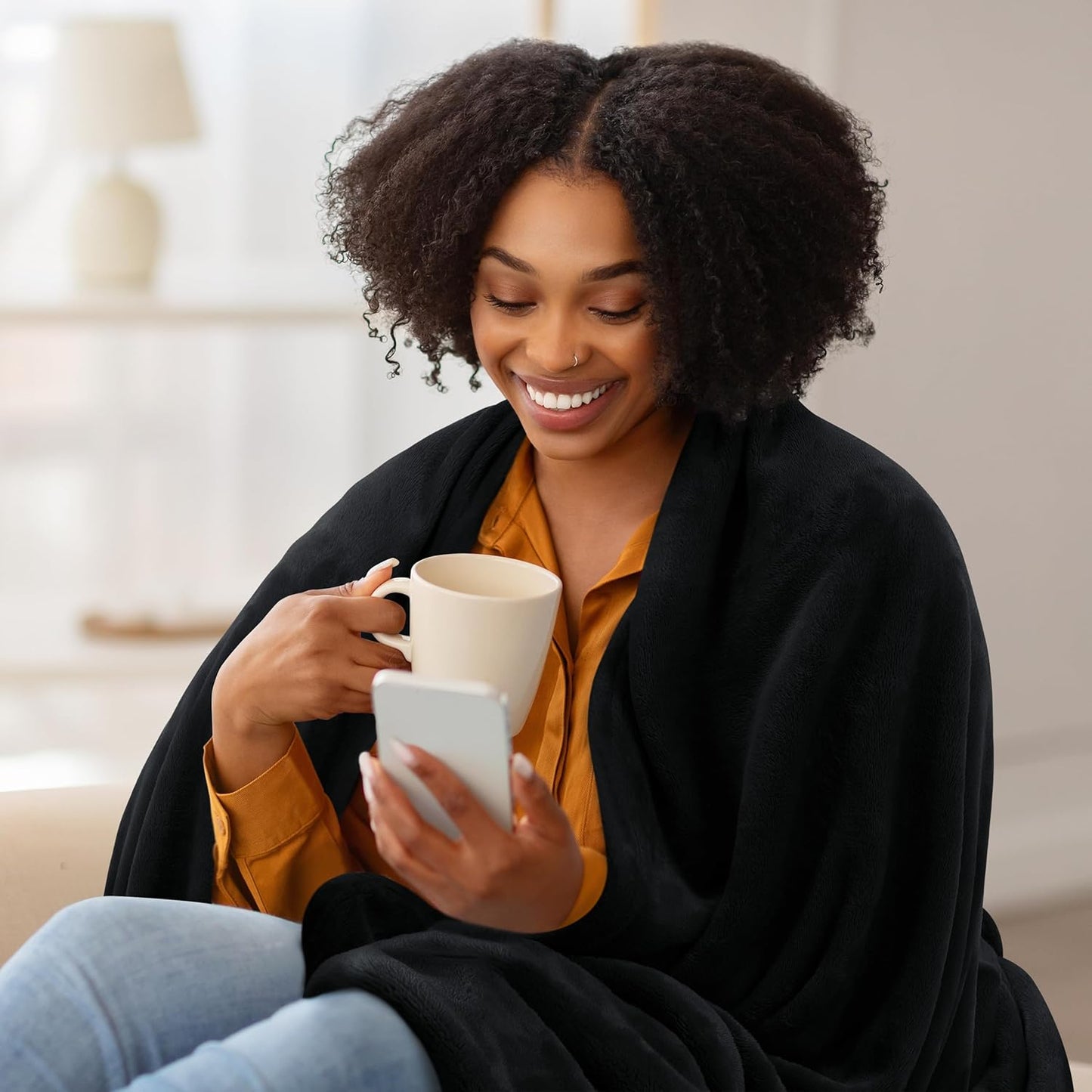 Utopia Bedding Fleece Blanket King Size Black: A Soft and Cozy Addition to Your Home