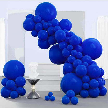 PartyWoo White Balloons 140 pcs Different Sizes of 18 12 10 5 Inch White Balloons Arch Kit Garland for Wedding Baby Shower Birthday Bridal Shower Graduation Engagement Party Decorations White-Y13